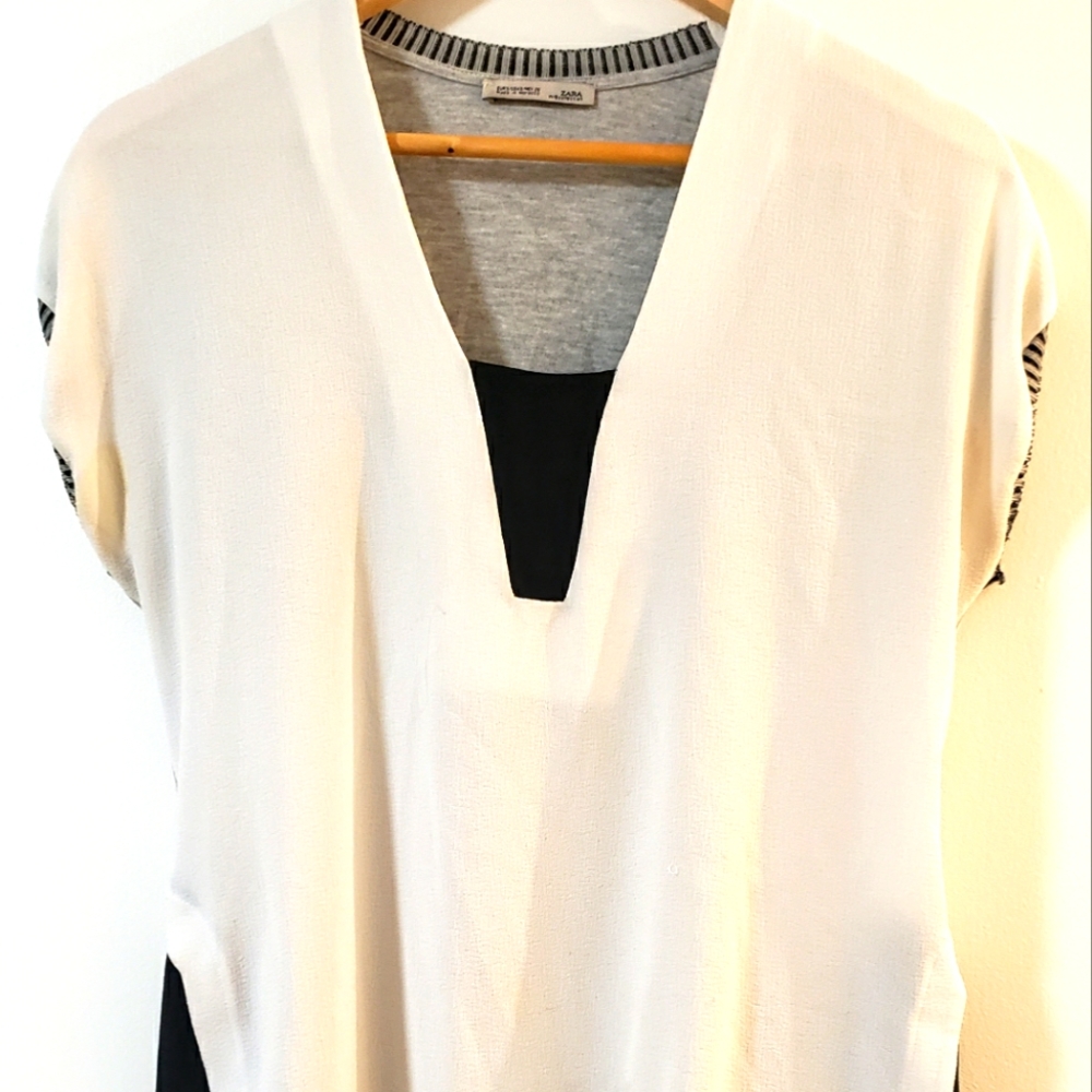 Zara long blouse